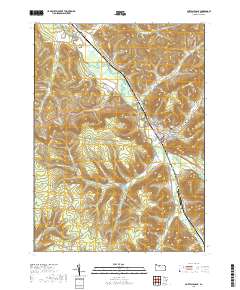 Port Allegany 2019 topographic map thumbnail