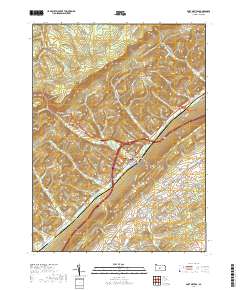 Port Matilda 2019 topographic map thumbnail