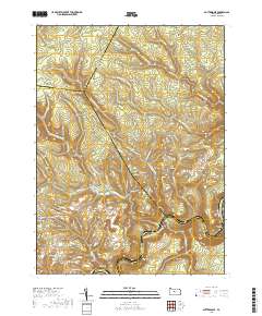 Pottersdale 2019 topographic map thumbnail