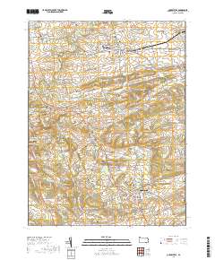 Quarryville 2019 topographic map thumbnail