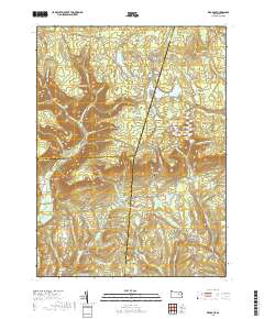 Red Rock 2019 topographic map thumbnail