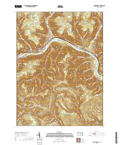 Renovo East 2019 topographic map thumbnail
