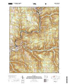 Ridgway 2019 topographic map thumbnail