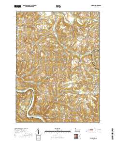 Rimersburg 2019 topographic map thumbnail