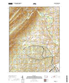 Roxbury 2019 topographic map thumbnail