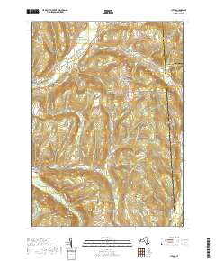Cuyler 2019 topographic map thumbnail