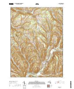 Delhi 2019 topographic map thumbnail