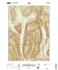 DeRuyter 2019 topographic map thumbnail