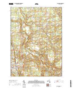 East Aurora 2019 topographic map thumbnail