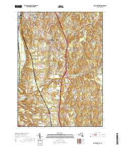 East Greenbush 2019 topographic map thumbnail