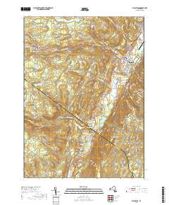 Ellenville 2019 topographic map thumbnail