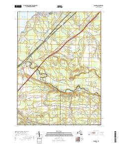 Farnham 2019 topographic map thumbnail