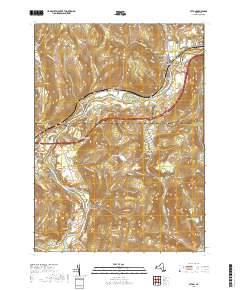 Afton 2019 topographic map thumbnail