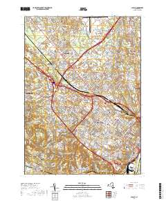 Albany 2019 topographic map thumbnail