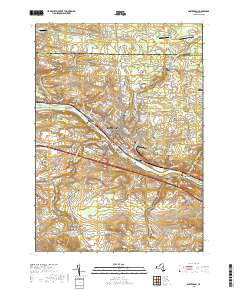 Amsterdam 2019 topographic map thumbnail