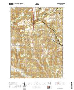 Ashford Hollow 2019 topographic map thumbnail