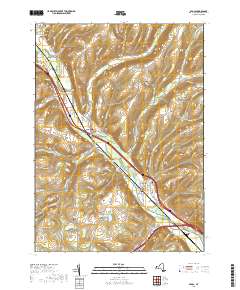 Avoca 2019 topographic map thumbnail