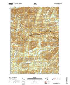 Bad Luck Mountain 2019 topographic map thumbnail