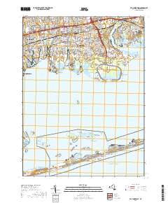Bay Shore East 2019 topographic map thumbnail