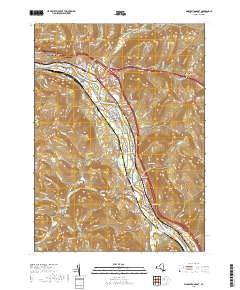 Binghamton East 2019 topographic map thumbnail