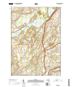 Brownville 2019 topographic map thumbnail