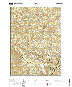 Burnt Hills 2019 topographic map thumbnail