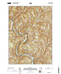 Callicoon 2019 topographic map thumbnail