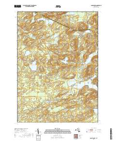 Canada Lake 2019 topographic map thumbnail
