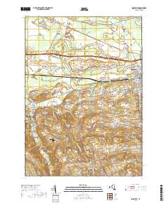 Canastota 2019 topographic map thumbnail
