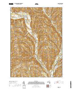 Candor 2019 topographic map thumbnail