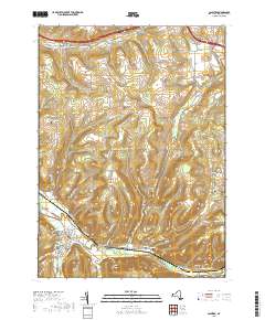 Canisteo 2019 topographic map thumbnail