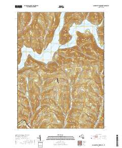 Cannonsville Reservoir 2019 topographic map thumbnail