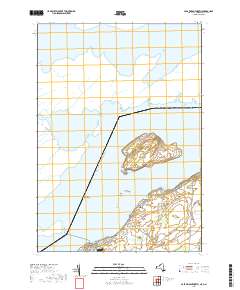Cape Vincent North 2019 topographic map thumbnail
