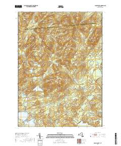 Caroga Lake 2019 topographic map thumbnail