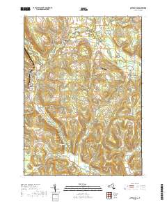 Cattaraugus 2019 topographic map thumbnail