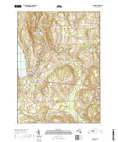 Cazenovia 2019 topographic map thumbnail