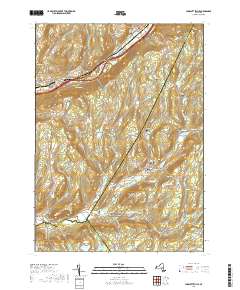 Charlotteville 2019 topographic map thumbnail
