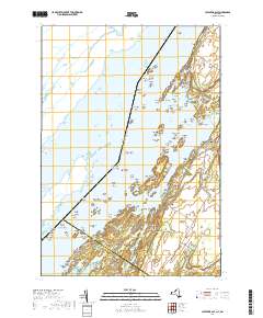 Chippewa Bay 2019 topographic map thumbnail