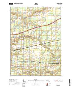 Clarence 2019 topographic map thumbnail