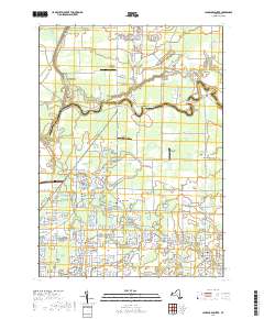 Clarence Center 2019 topographic map thumbnail