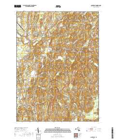 Claverack 2019 topographic map thumbnail