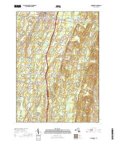 Clintondale 2019 topographic map thumbnail