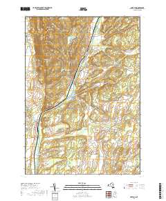 Fort Ann 2019 topographic map thumbnail