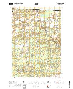 Fort Covington 2019 topographic map thumbnail