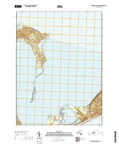 Gardiners Island East 2019 topographic map thumbnail