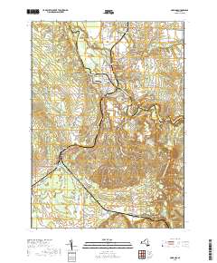 Gowanda 2019 topographic map thumbnail