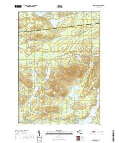 Grampus Lake 2019 topographic map thumbnail