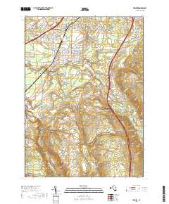 Hamburg 2019 topographic map thumbnail