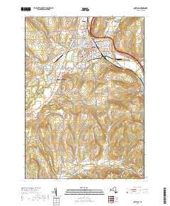 Cortland 2019 topographic map thumbnail