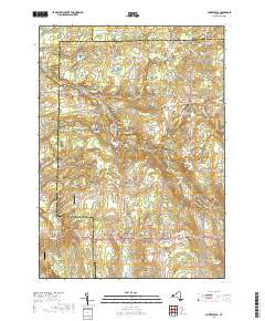 Cowlesville 2019 topographic map thumbnail